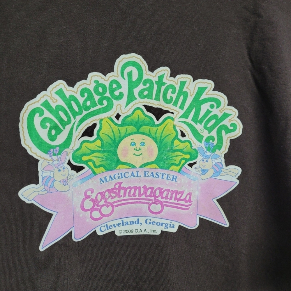 Cabbage Patch Kids CPK Easter Eggstravaganza 2009 Cleveland Georgia GA Staff XL